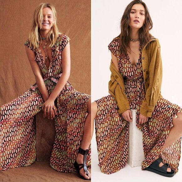 Free People Pants - 💯 FREE PEOPLE Sahara Jumpsuit